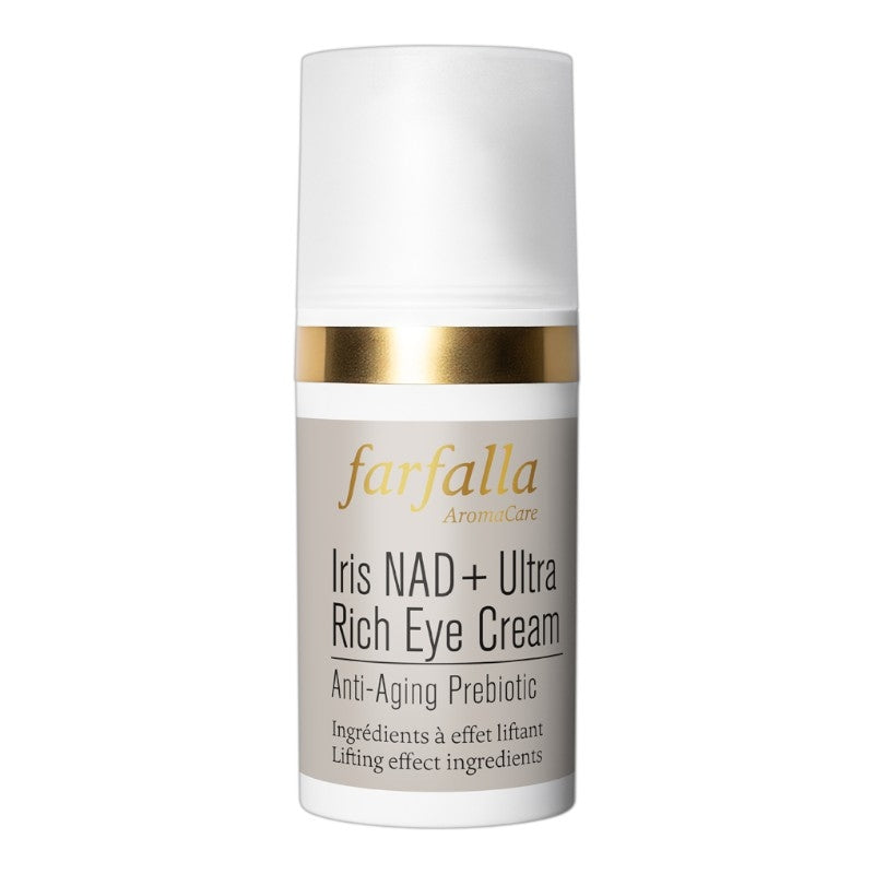 Ultra-reichhaltige BIO Iris NAD+ Augencreme - 15 ml - Farfalla