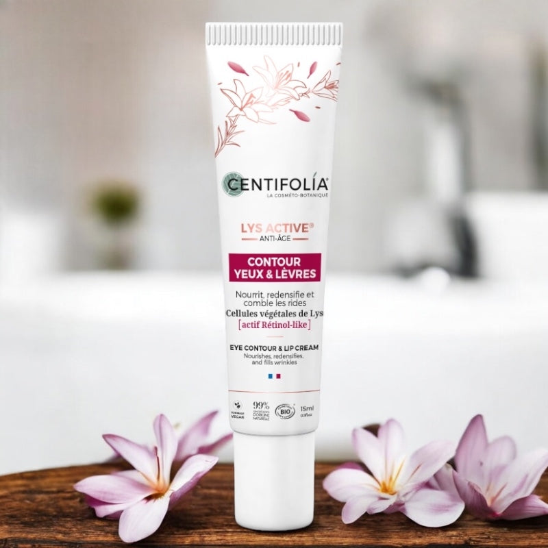 Bio-Lilie Augen- und Lippenkonturcreme - 15 ml - Centifolia