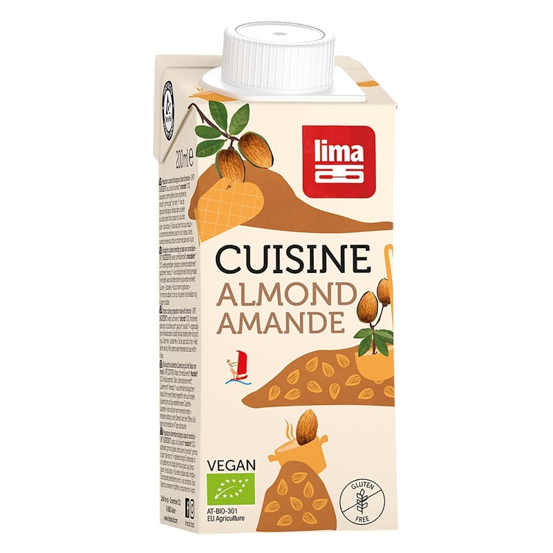 Bio-Mandel-Kochcreme - 200 ml - Lima