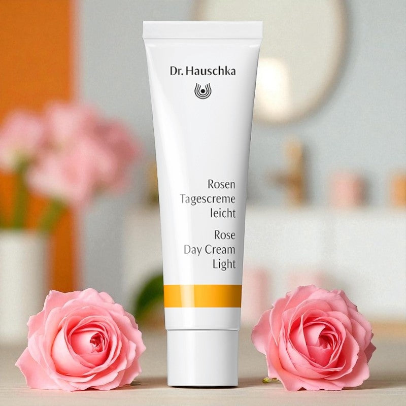 Leichte Tagescreme mit Bio-Rose – 30 ml – Dr. Hauschka