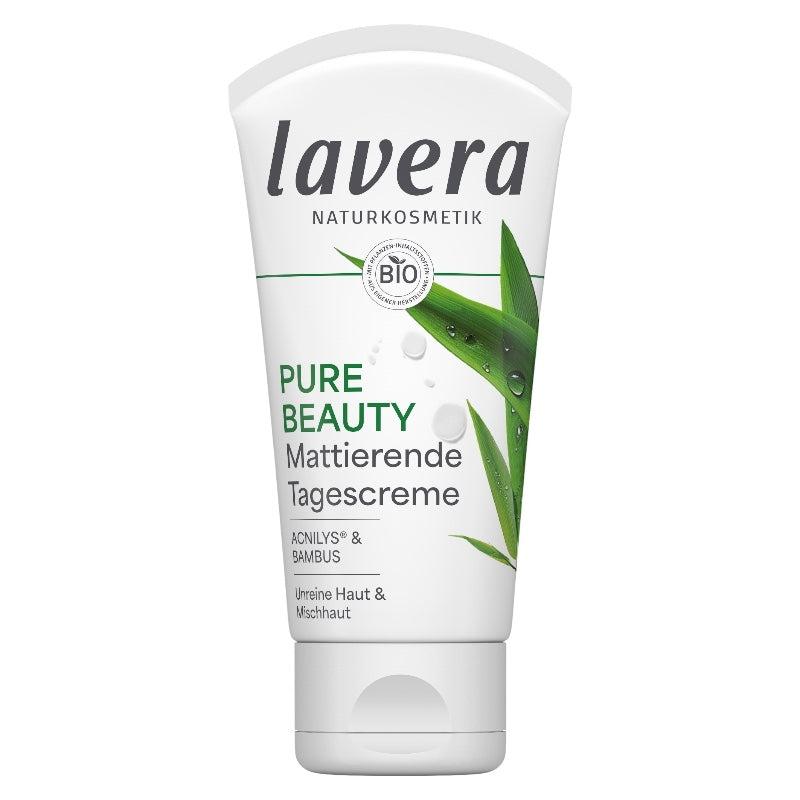 Bio-Mattierende Tagescreme mit Acnilys & Bambus – 50 ml – Lavera