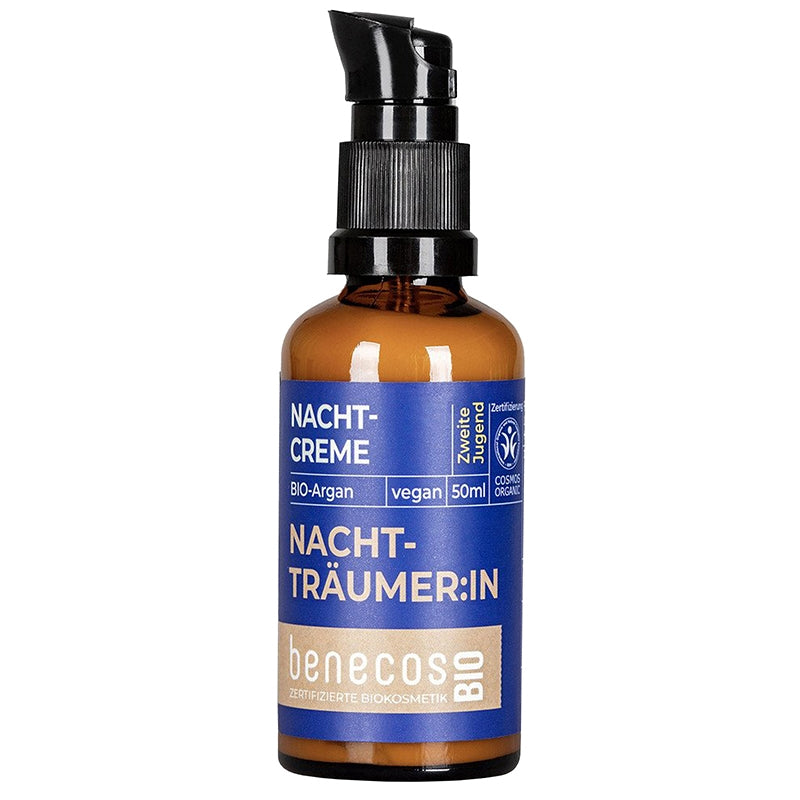 Bio-Argan-Nachtcreme für junge Erwachsene – 50 ml – Benecos