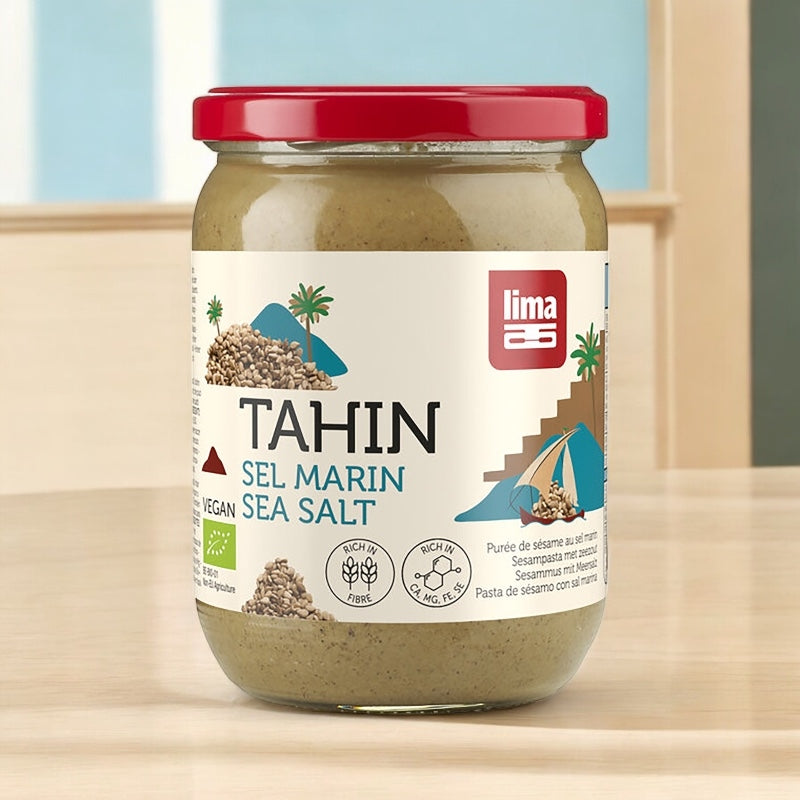 Bio-Sesamcreme mit Meersalz - Tahini - 500 g - Lima