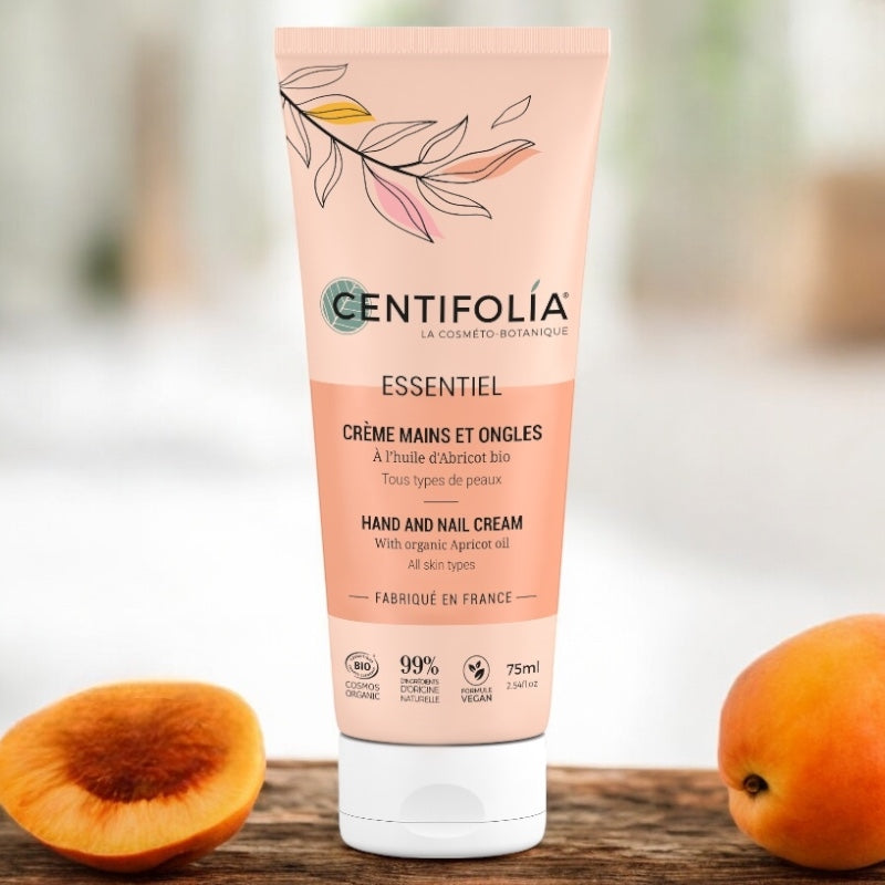 Crème mains & ongles BIO abricot - 75ml - Centifolia