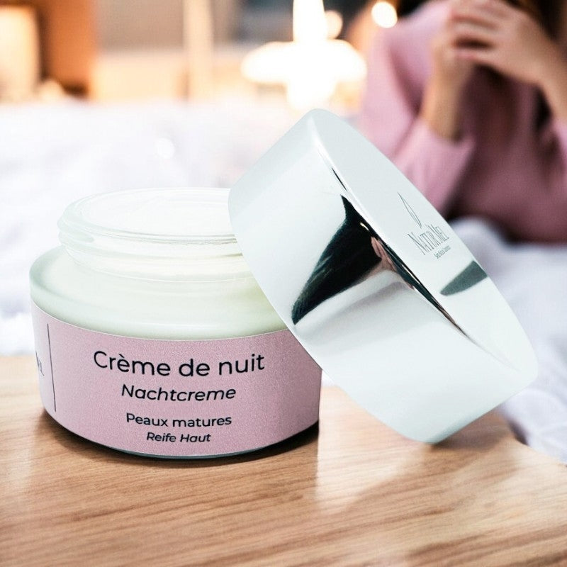 Crème nuit peau mature germe de blé & argan - 50ml - Natur'Mel