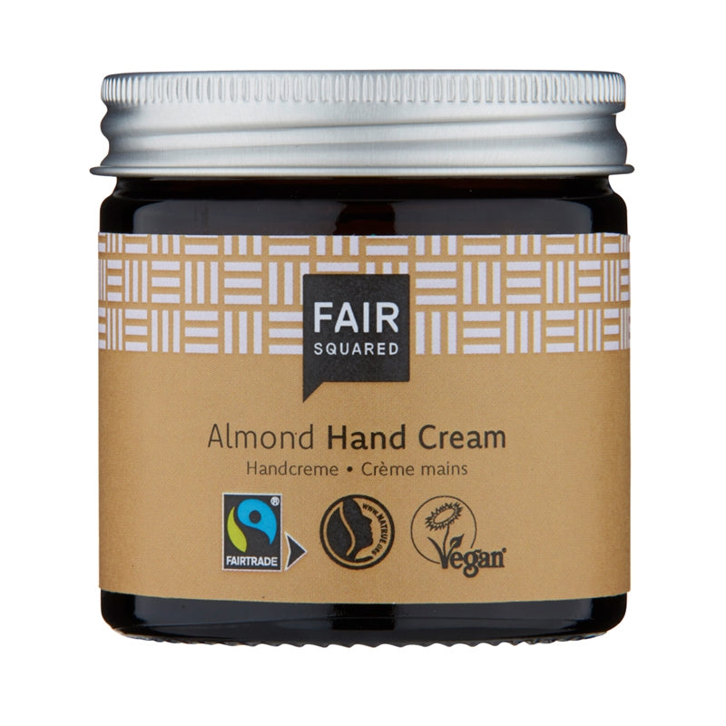 Crème pour les mains BIO amande - 25ml - Fair Squared