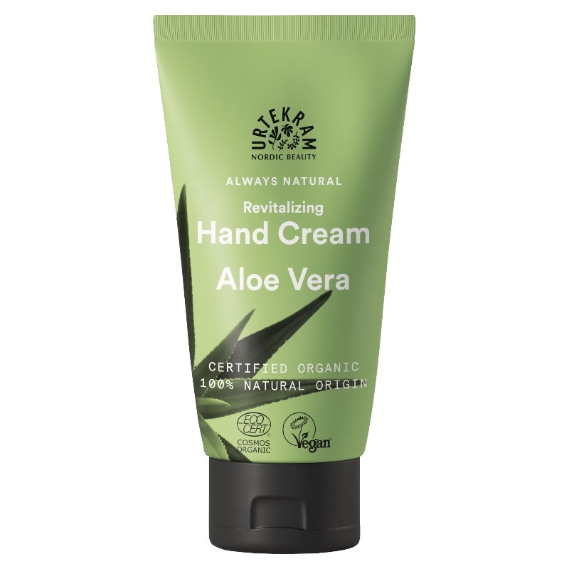 Crème pour les mains régénérante BIO aloe vera - 75ml - Urtekram