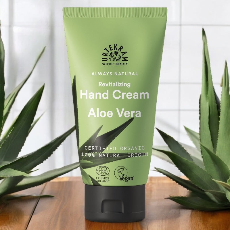 Crème pour les mains régénérante BIO aloe vera - 75ml - Urtekram