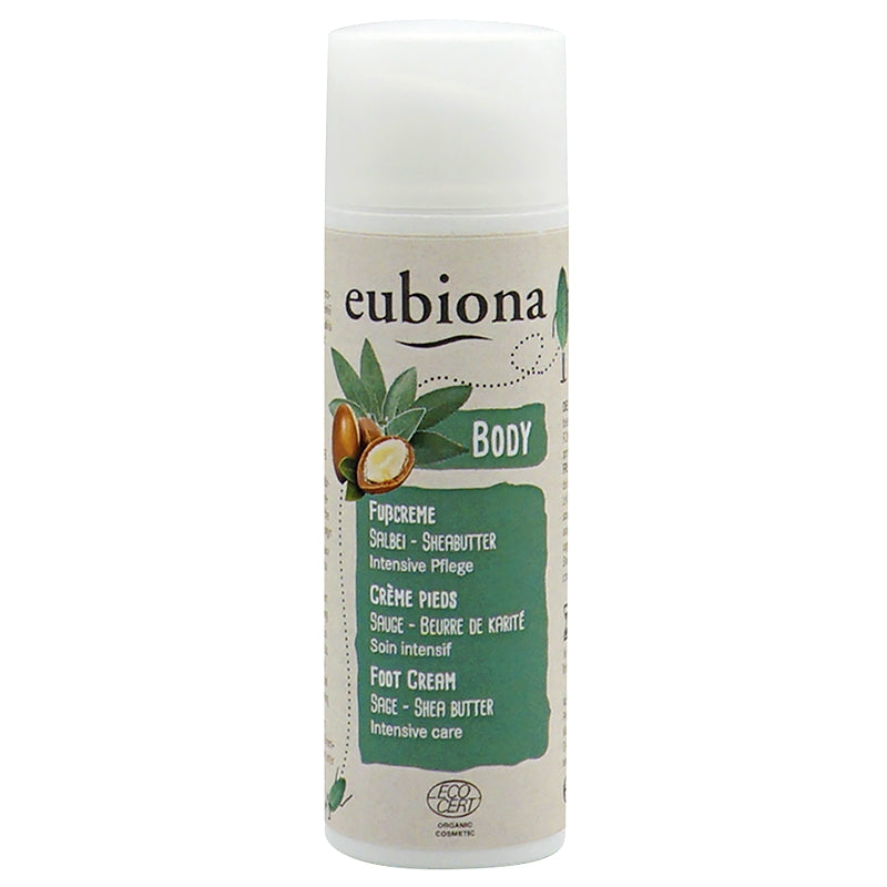 Crème pour les pieds BIO sauge - 50ml - Eubiona