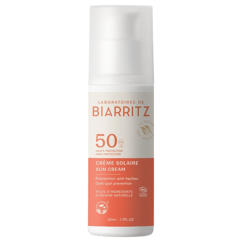 Bio-Gesichtssonnenschutz LSF 50 – 50 ml – Laboratoires de Biarritz