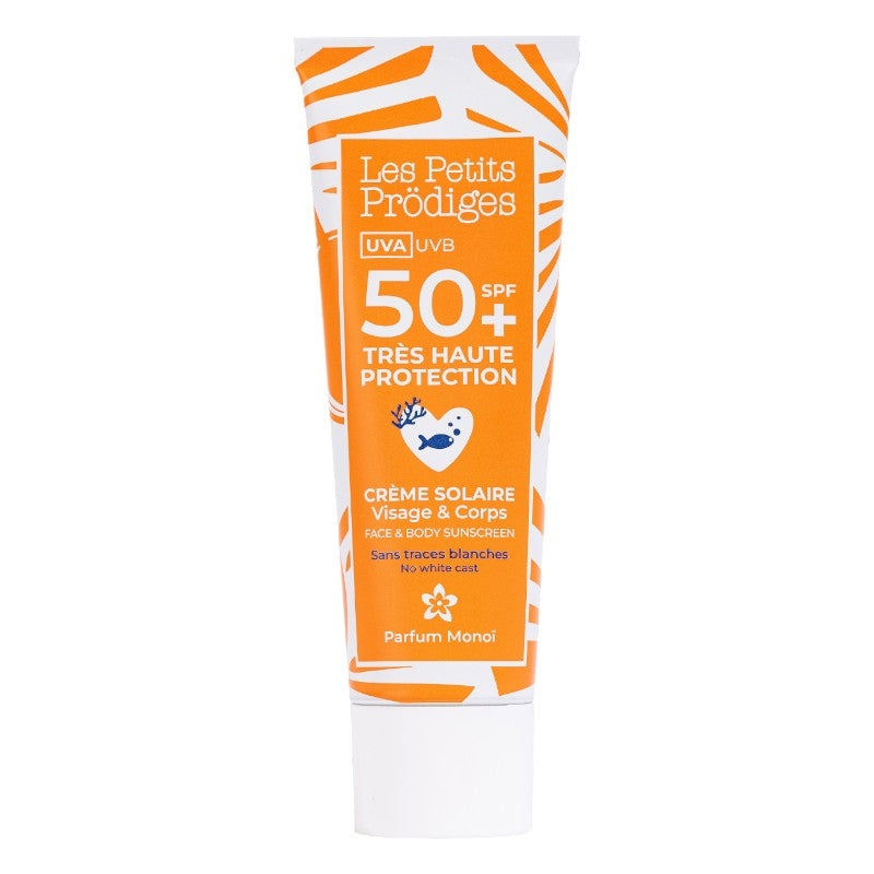 Crème solaire visage & corps IP 50+ monoï - 50ml - Les petits prödiges