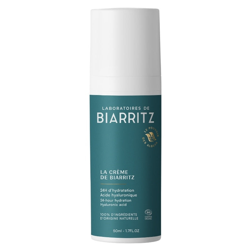 Crème visage de Biarritz BIO algue rouge - 50ml - Laboratoires de Biarritz