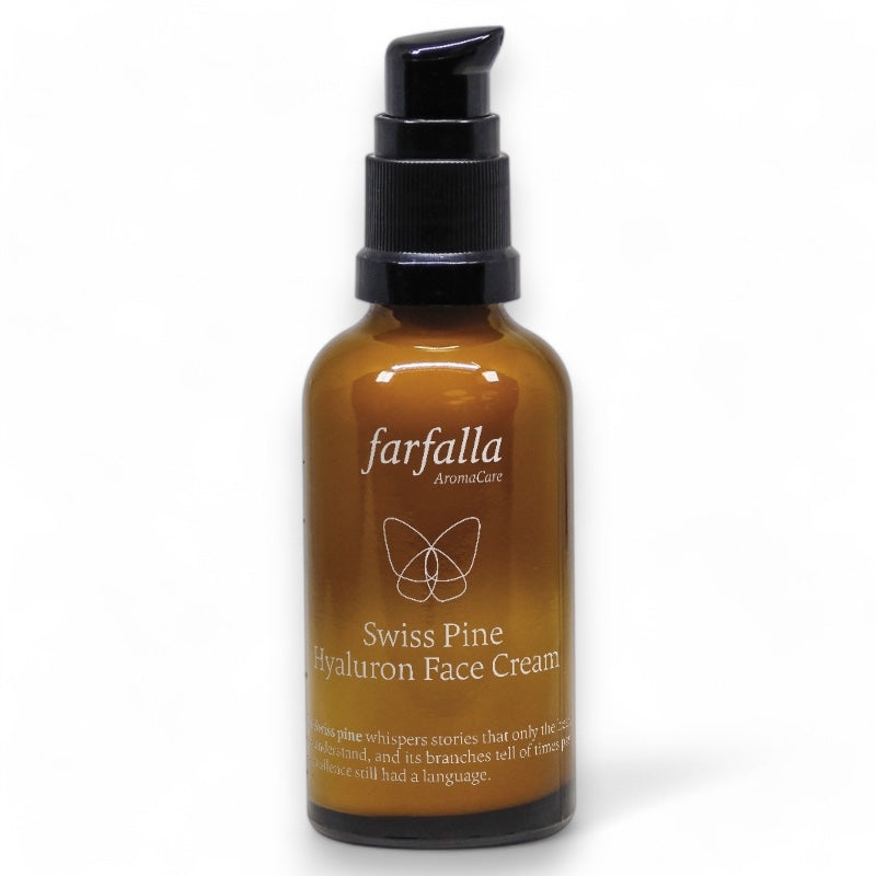 Bio-Gesichtscreme für Männer mit Kiefer und Hyaluronsäure – 50 ml – Farfalla