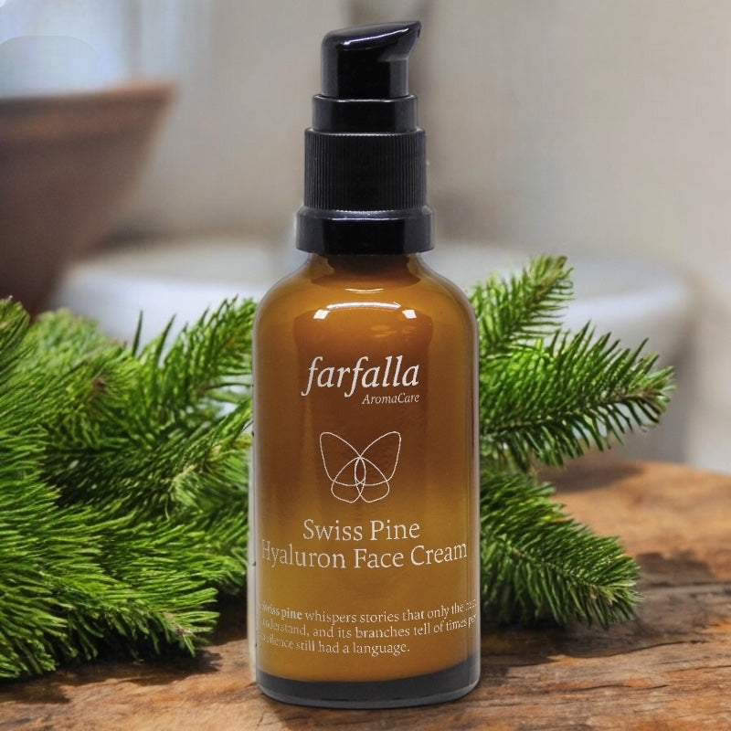 Bio-Gesichtscreme für Männer mit Kiefer und Hyaluronsäure – 50 ml – Farfalla