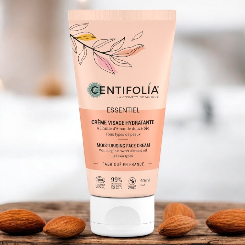 Bio-Feuchtigkeitscreme fürs Gesicht mit Süßmandel – 50 ml – Centifolia