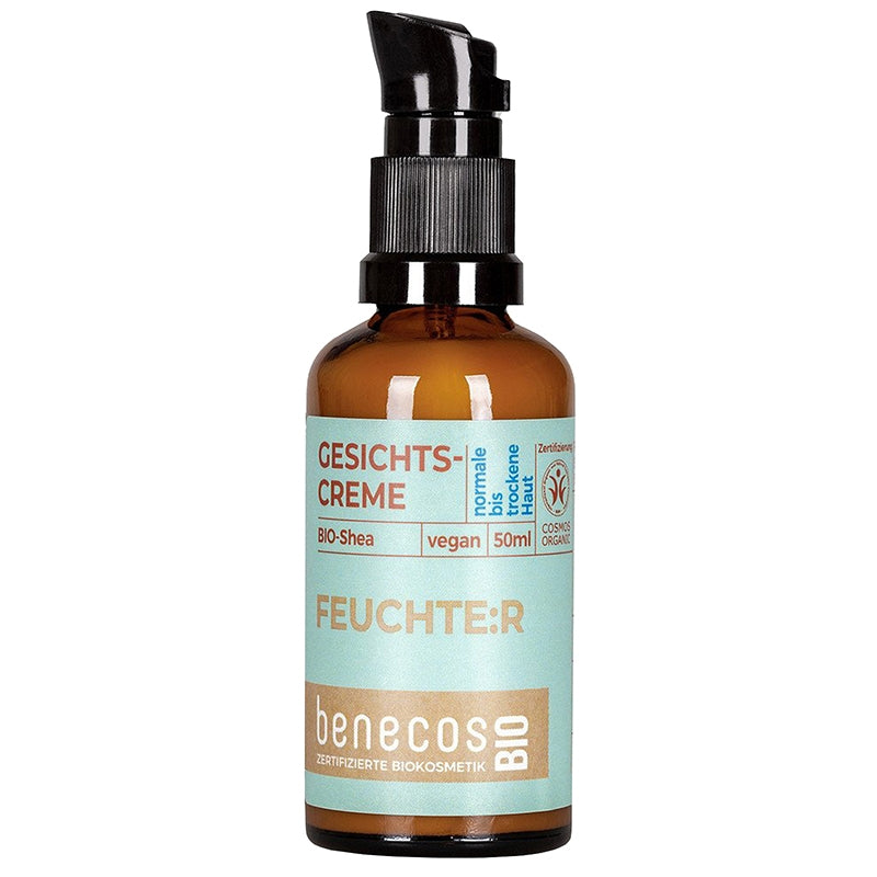 Crème visage peau normale à sèche karité BIO - 50ml - Benecos