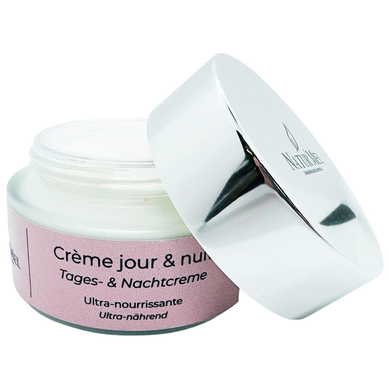 Ultra-nährende Argan- und Sheabutter-Gesichtscreme - 50 ml - Natur'Mel