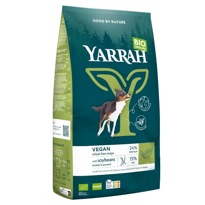 Bio-Hundefutter für Vegetarier (weizenfrei) - 2 kg - Yarrah