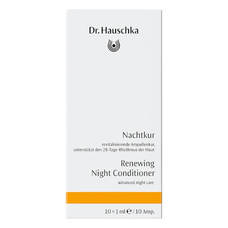 Intensive Nachtpflege mit Bio-Hamamelis und Weißer Lilie – 10 x 1 ml – Dr. Hauschka