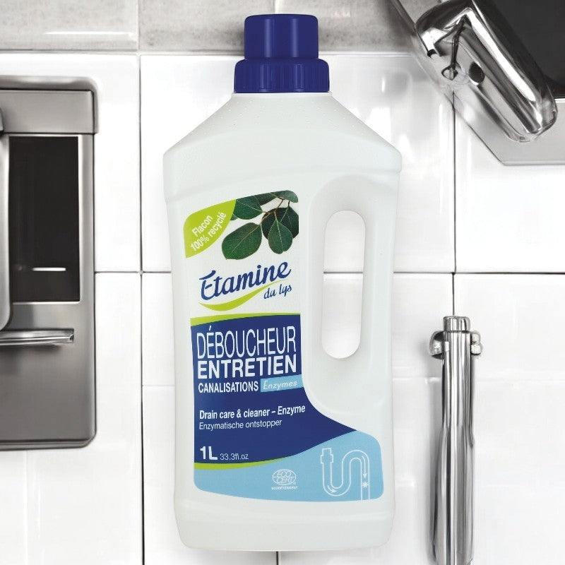 Déboucheur canalisations-entretien écologique eucalyptus - 1l Etamine du Lys