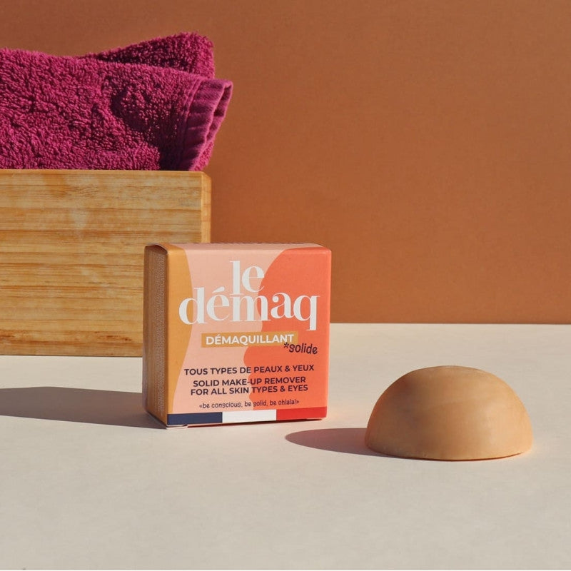 Bio-Fester Make-up-Entferner für Gesicht und Augen mit Jojobaöl – 30 ml – Lamazuna