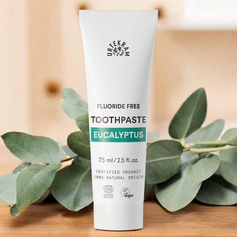 Dentifrice BIO eucalyptus sans fluor - 75ml - Urtekram