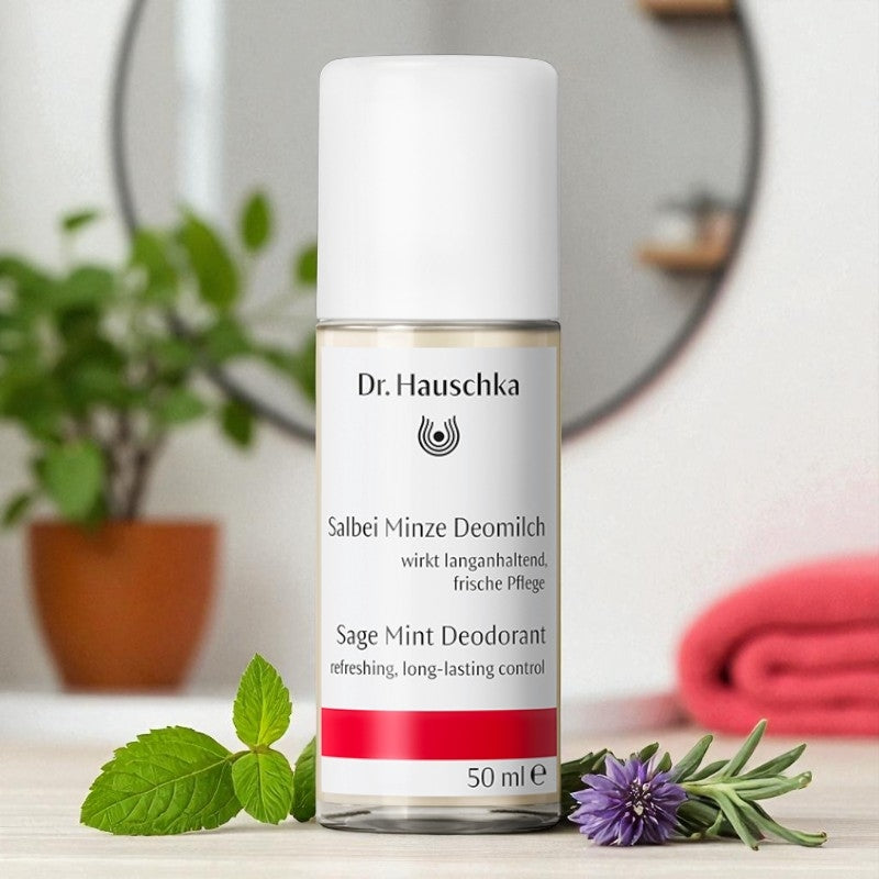 Bio-Roll-on-Deo, Salbei & Minze – 50 ml – Dr. Hauschka