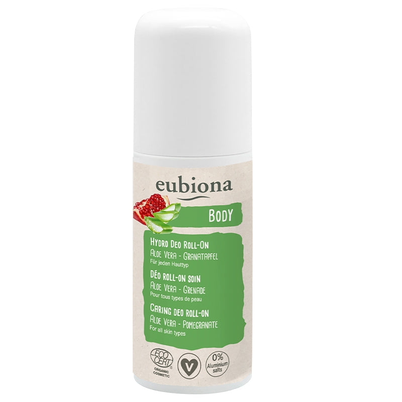 Déodorant à bille soin BIO aloe vera & grenade - 50ml - Eubiona