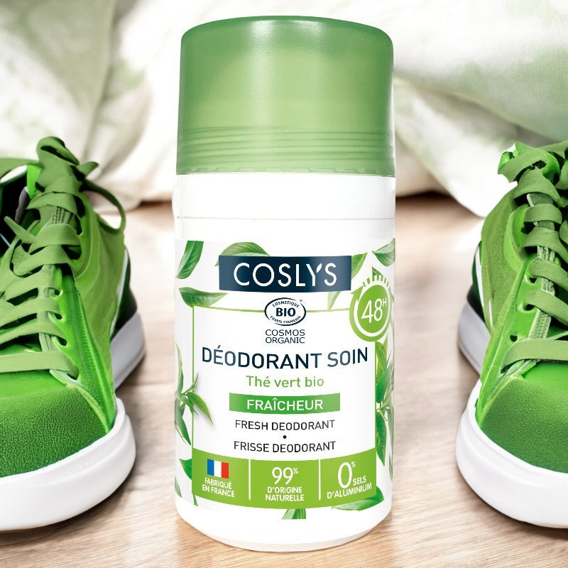 Coslys Bio-Grüntee-Frische-Roll-On-Deodorant – 50 ml