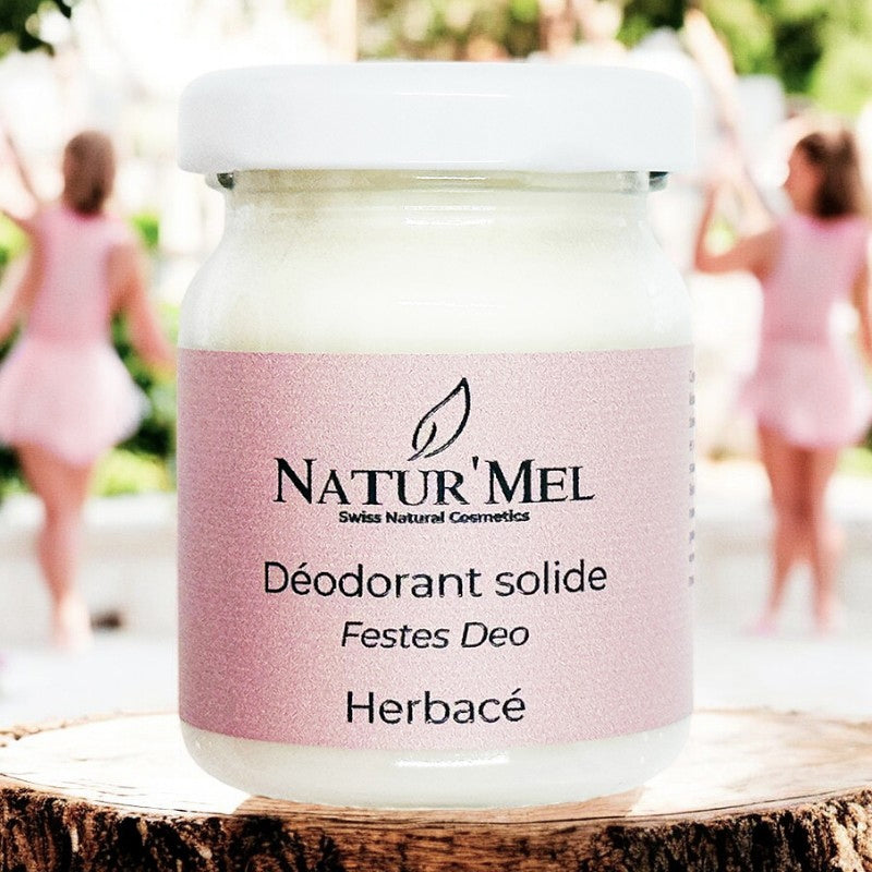 L'Herbacé Deodorant-Balsam mit Rosmarin und grüner Minze – 50 ml – Natur'Mel