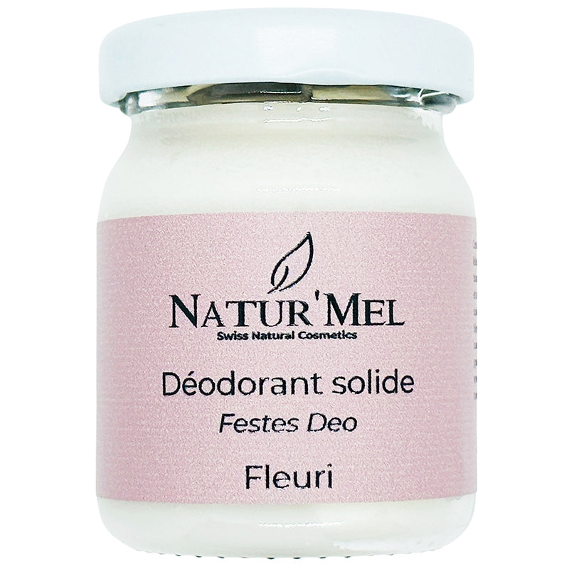 Le Fleuri Deodorant-Balsam mit Lavendel und Geranie - 50 ml - Natur'Mel