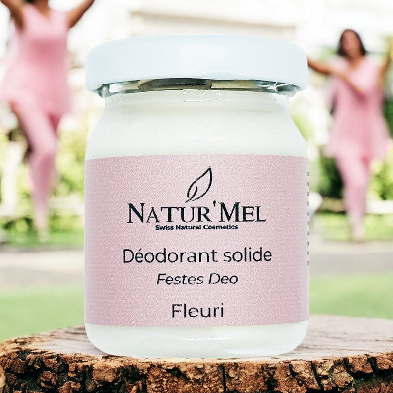 Le Fleuri Deodorant-Balsam mit Lavendel und Geranie - 50 ml - Natur'Mel