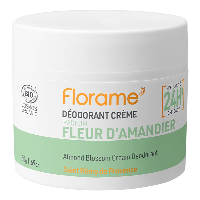 Deodorant creme bio fleur d amandier 50 g florame