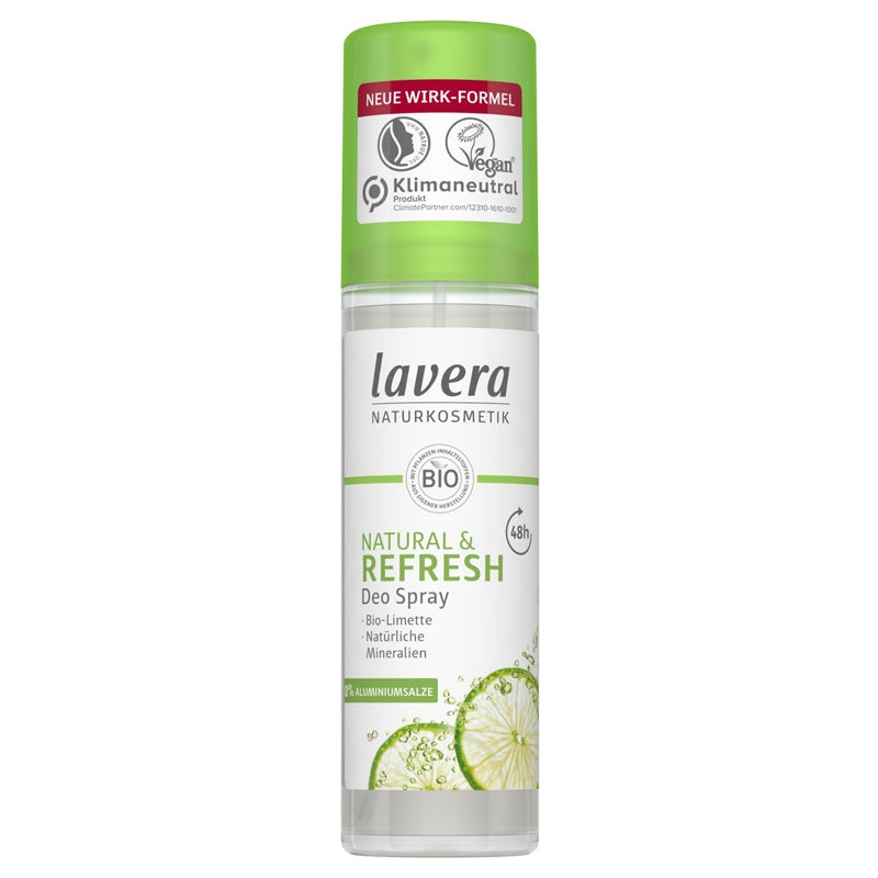Refresh BIO 48h Lime Spray Deodorant – 75 ml – Lavera