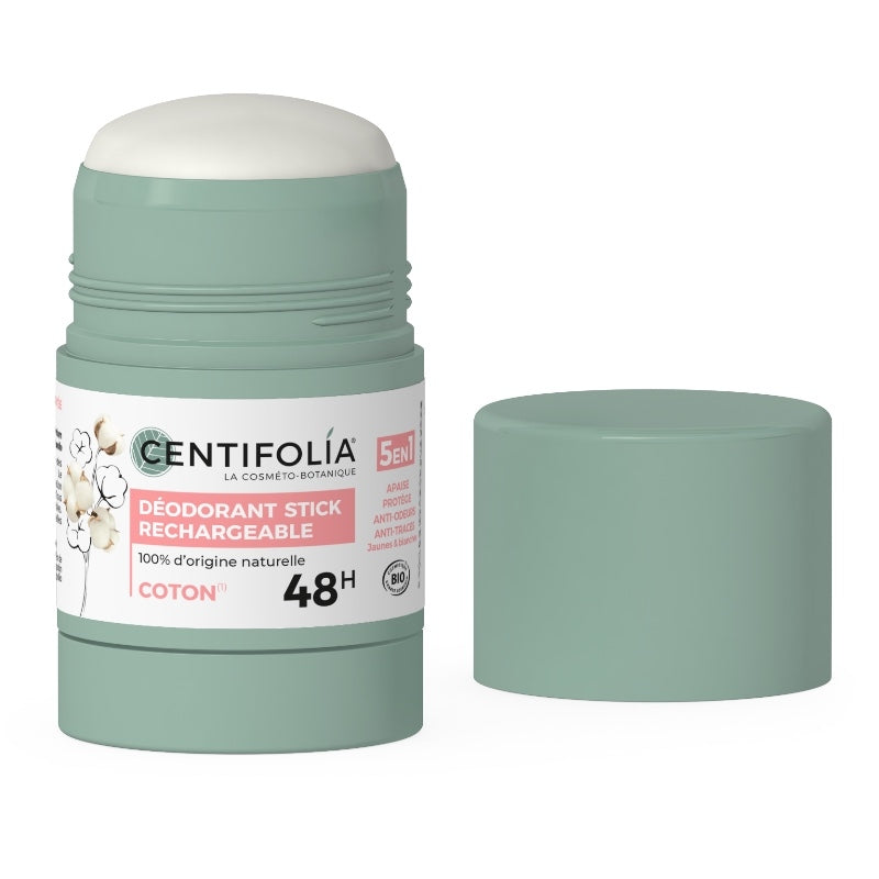 Deodorant stick rechargeable bio fleur de coton 50 g centifolia