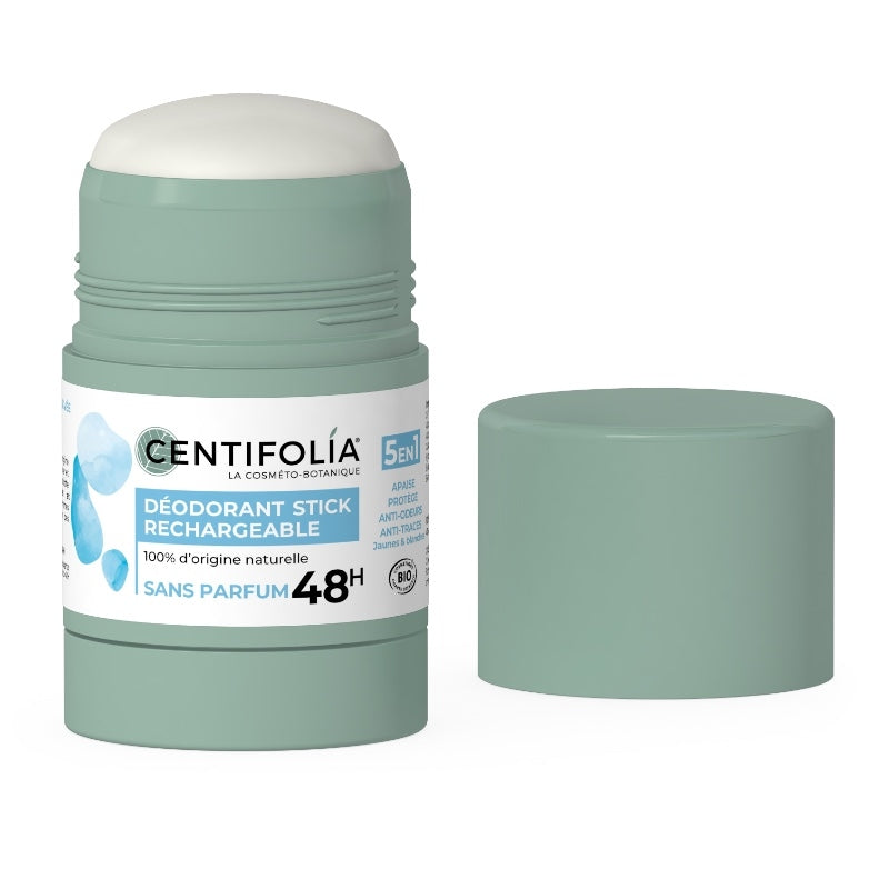 Deodorant stick rechargeable bio sans parfum 50 g centifolia