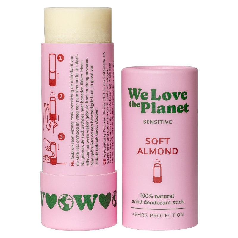 Déodorant stick Soft Almond - 40g - We Love The Planet