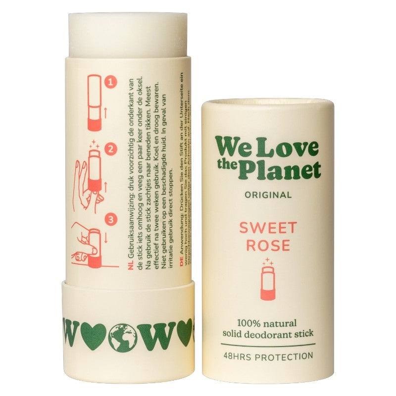 Sweet Rose Deodorant-Stick – 40 g – We Love The Planet