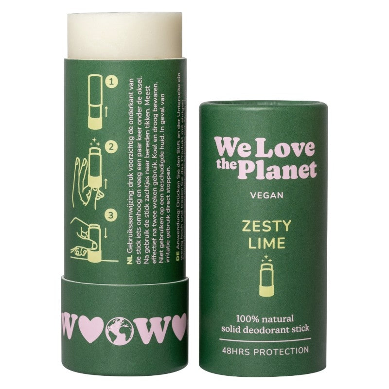 Déodorant stick Zesty Lime - 40g - We Love The Planet