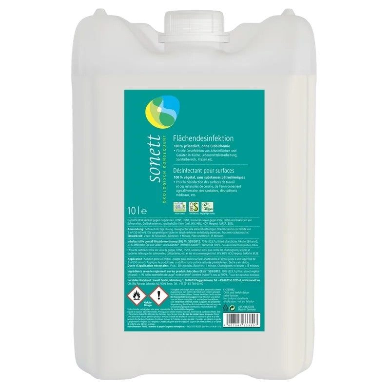 Désinfectant pour surfaces lavande ECO - 10l - Sonett