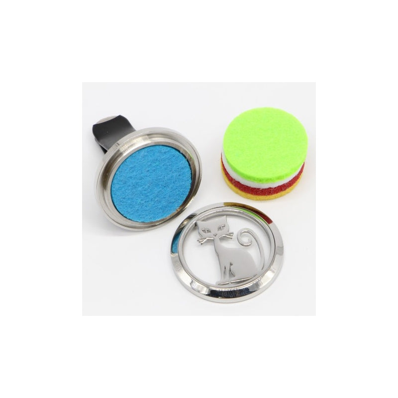 Diffuseur pour voiture Clip'Arôme Chat - Zen Arôme