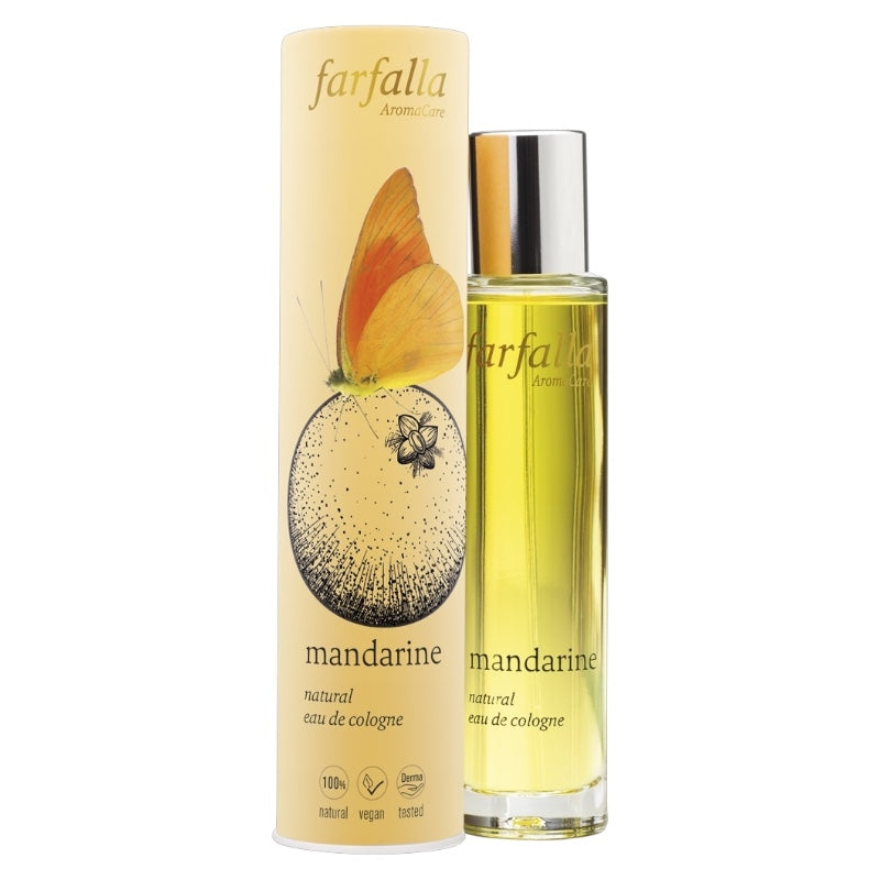 Bio-Mandarinen-Eau de Cologne – 50 ml – Farfalla