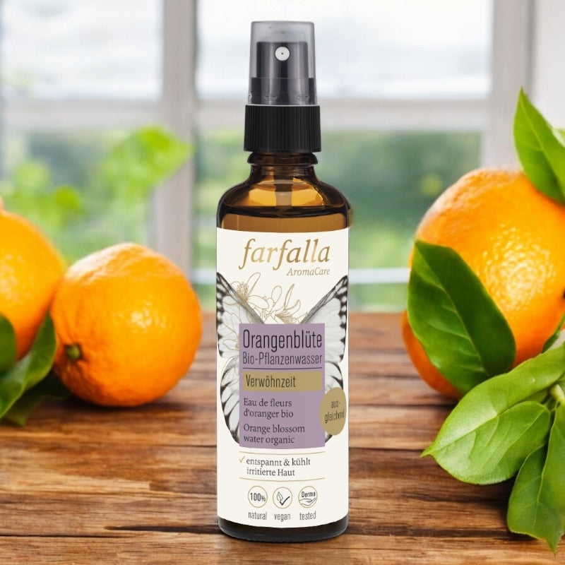 Eau de fleurs d'oranger BIO - 75ml - Farfalla