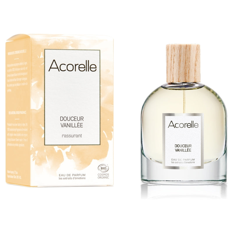 Acorelle Organic Reassuring Vanilla Softness Eau de Parfum – 50 ml