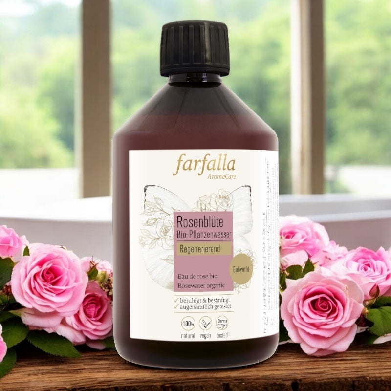 Eau de rose BIO - 500ml - Farfalla
