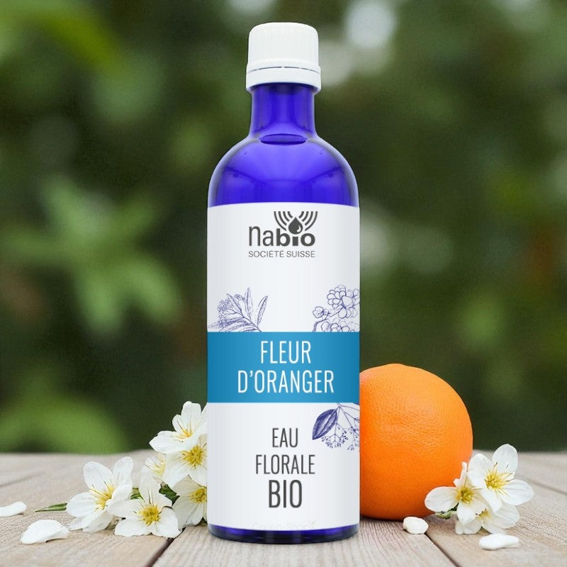 Eau florale BIO Fleur d'oranger - 200ml - Nabio