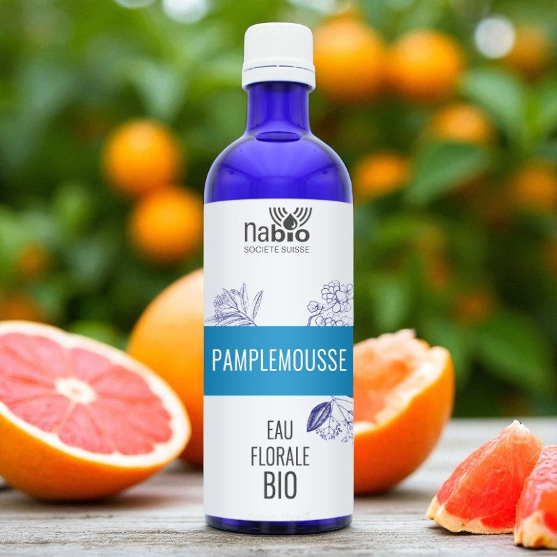 Eau florale BIO Pamplemousse - 200ml - Nabio