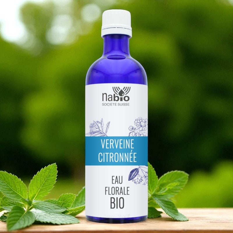 Eau florale BIO Verveine citronnée - 200ml - Nabio