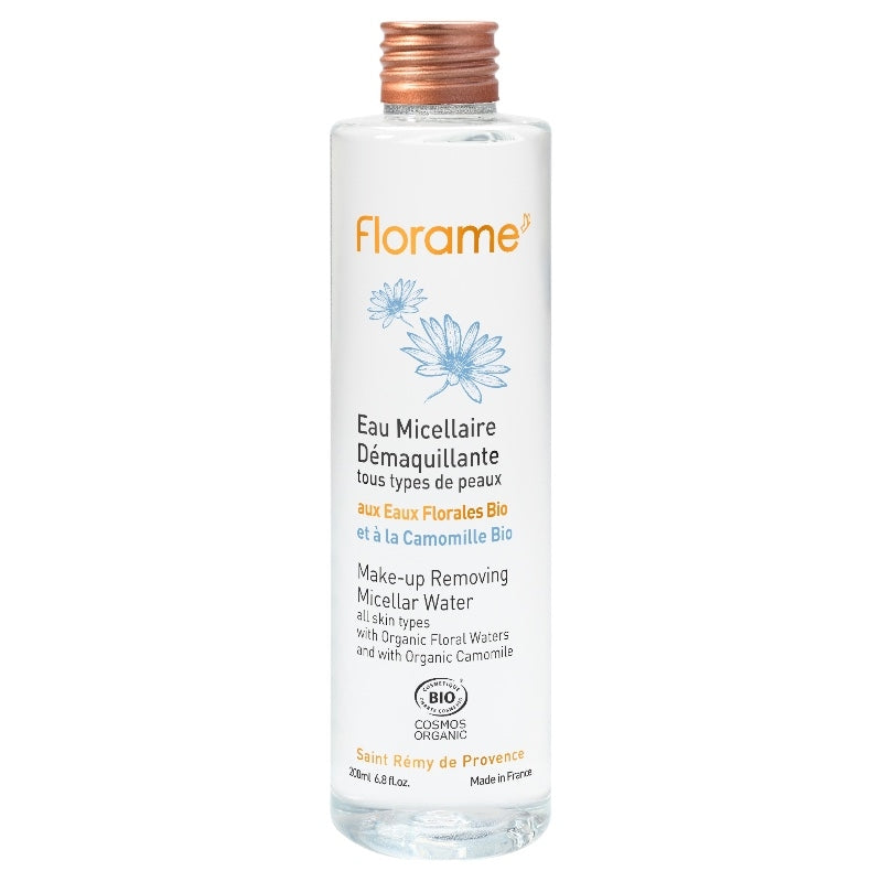 Eau micellaire démaquillante visage & yeux BIO camomille - 200ml - Florame