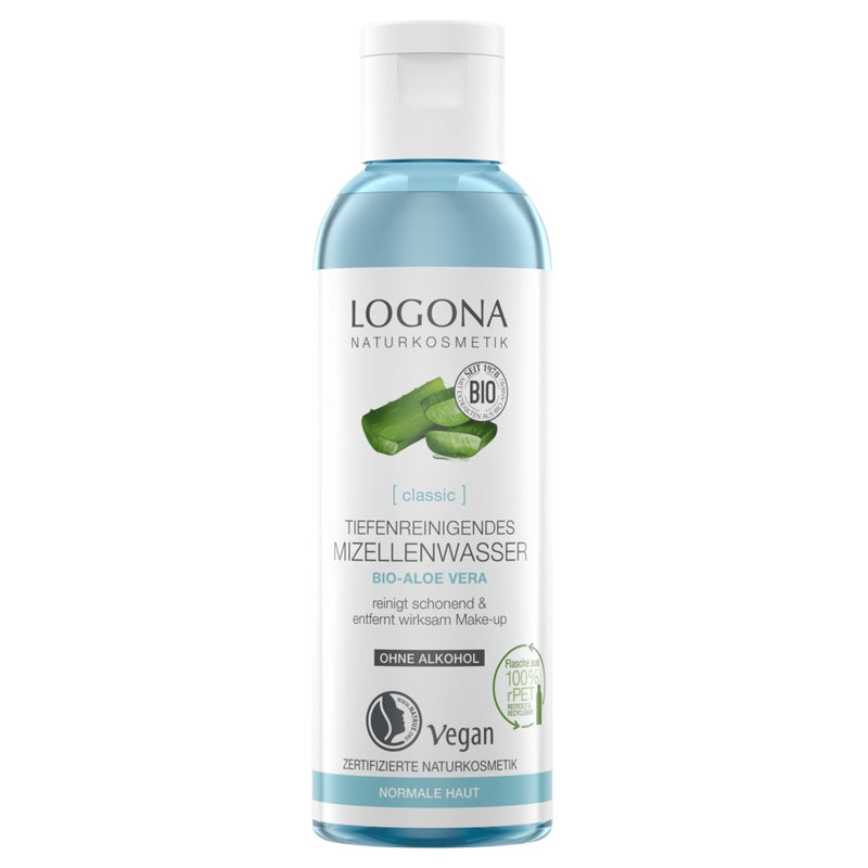 Bio-Mizellen-Reinigungswasser mit Aloe Vera – 125 ml – Logona
